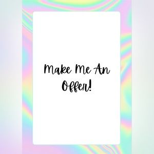 Don’t be shy, make an offer!